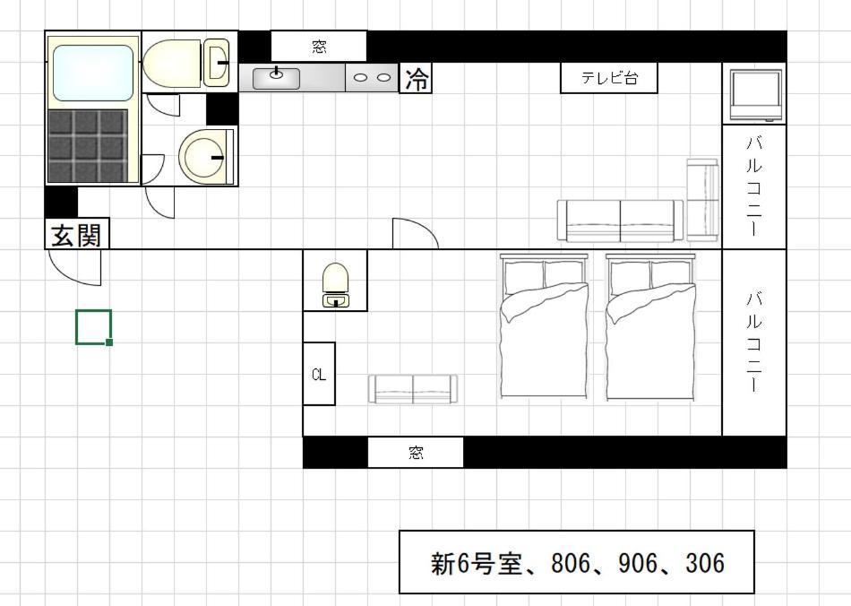 Liberty Palace Apartment1 Osaka Luaran gambar